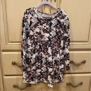 Girl’s Roxy Cotton Floral Dress Sz 8